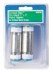 Reliance PEX Lined Electric or Gas Water Heater Nipples 3 in. H 3/4 in.