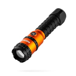 NEBO Master Series 3000 lm Black/Orange LED Rechargeable Flashlight