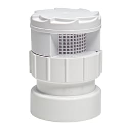 TurboVent 250 Series Schedule 40 1-1/2 in. Hub in. X 2 in. D Hub PVC Air Admittance Valve