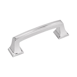 Amerock Mulholland Bar Cabinet Pull 3 in. Polished Chrome Silver 1 pk
