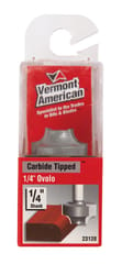 Vermont American 1 in. D X 1/4 in. X 1 in. L Carbide Tipped Ovolo Router Bit