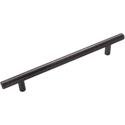 Hickory Hardware Contemporary Bar Cabinet Pull 5-1/16 in. Brushed Black Nickel 1 pk
