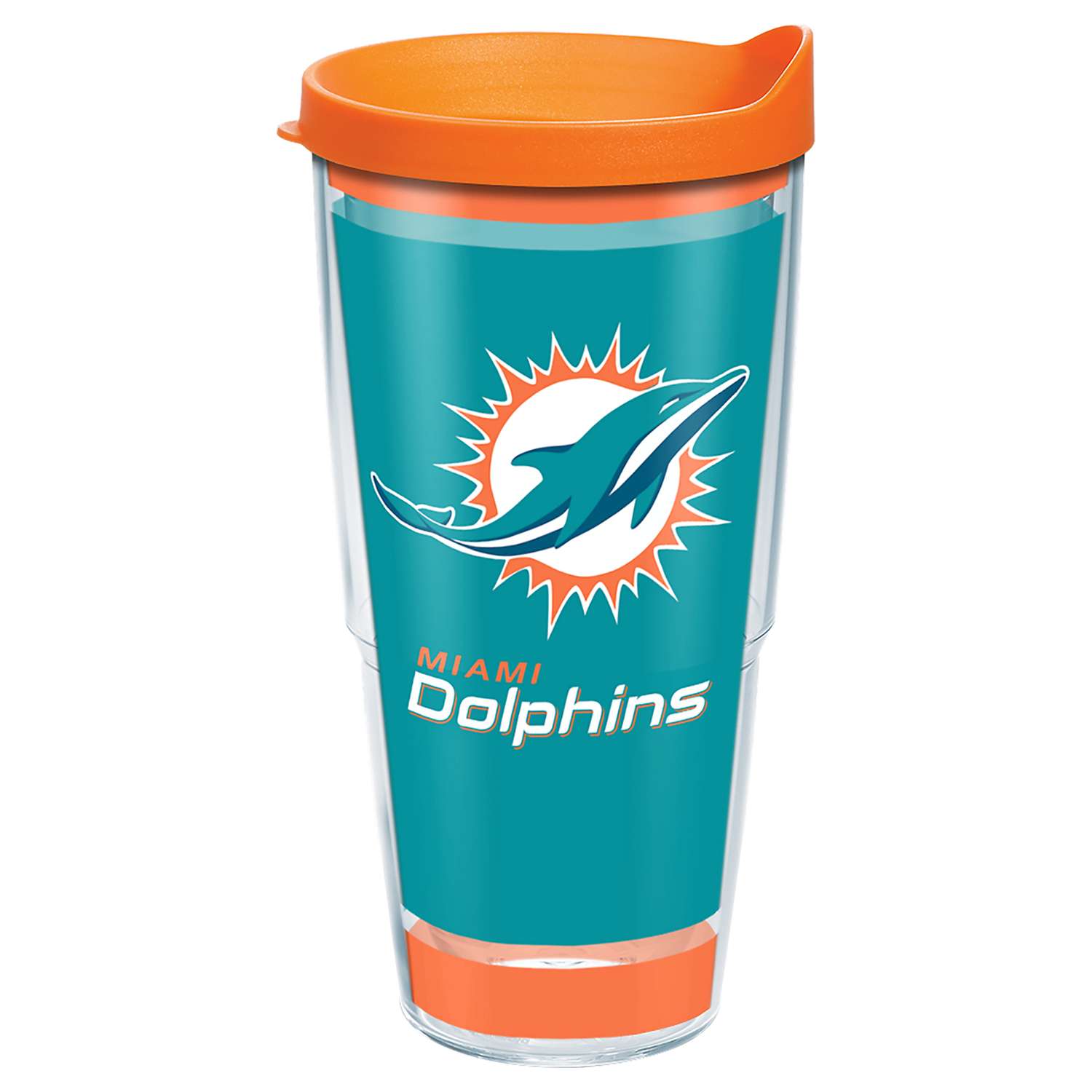 Miami Dolphins 2pc Carpet Floor Mat Set - Logo