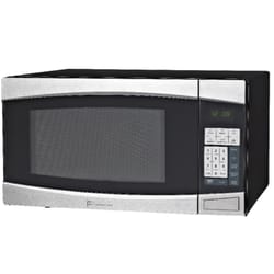 Perfect Aire 1.4 cu ft Black/Silver Microwave 1000 W