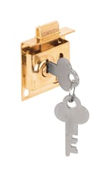 Prime-Line Brass Plated Steel Mailbox Lock