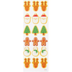 OOLY Stickiville Christmas Cookies Stickers 2 pk