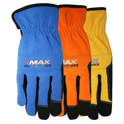 Midwest Quality Gloves Max Performance XL Synthetic/Spandex Assorted Gloves