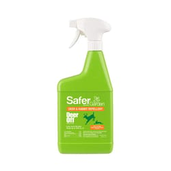 Safer Brand Deer Off Animal Repellent Liquid For Deer and Rabbits 32 oz