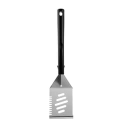 Mr. Bar-B-Q Stainless Steel Black/Silver Grill Spatula 1 pc