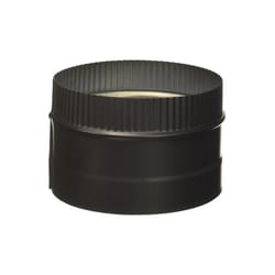 DuraVent DuraBlack 6 in. D Steel Stove Top Adapter