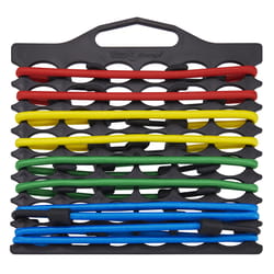 Wrap-It Bungee Buddy Assorted Bungee Cord Set 11.50 in. L 8 pk