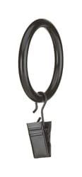 Umbra Matte Black Clip Ring 1 in. L