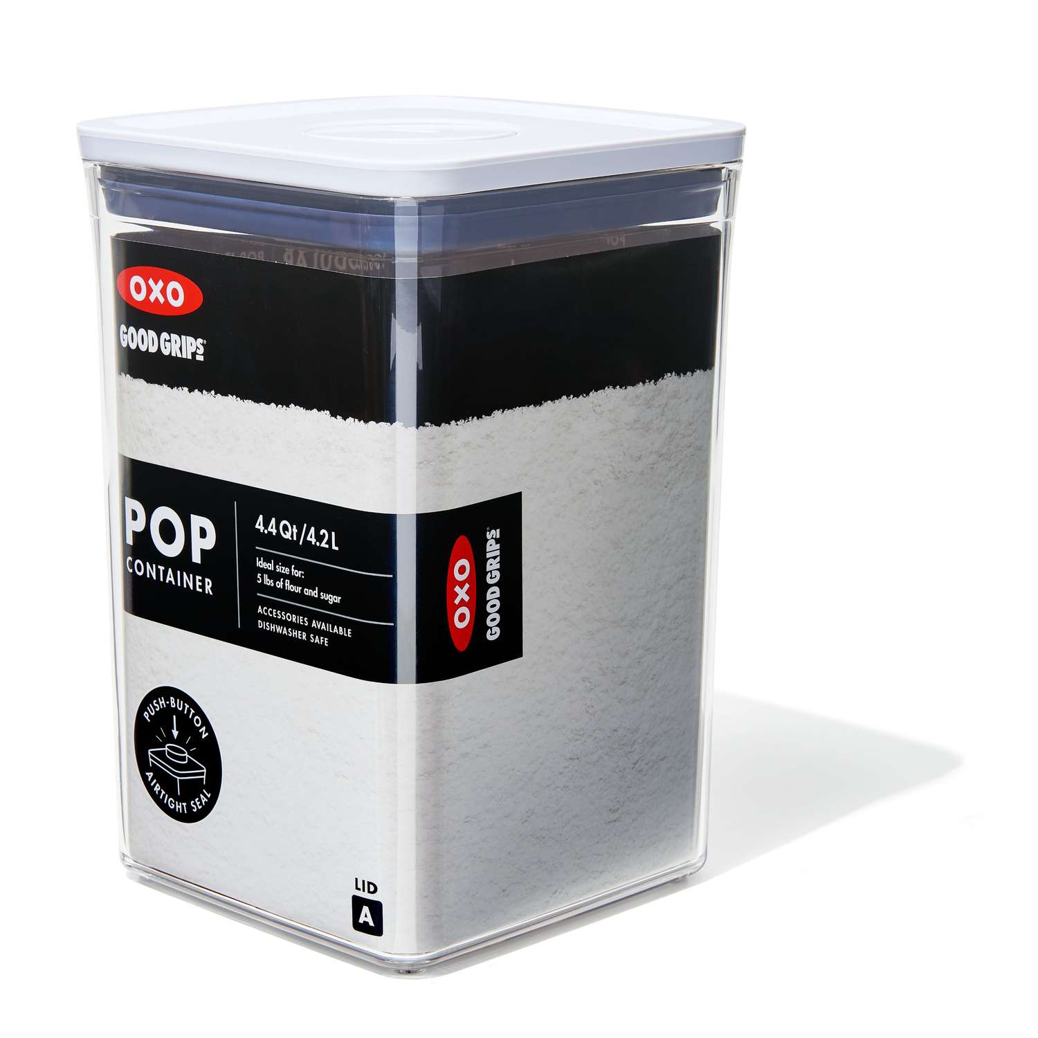 OXO Good Grips 4.4 qt. Clear Pop Container 1 pk - Ace Hardware