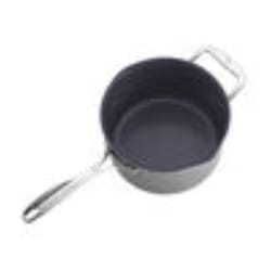 Zwilling J.A Henckels Clad CFX Ceramic/Stainless Steel Saucepan 7.87 in. 4 qt Silver