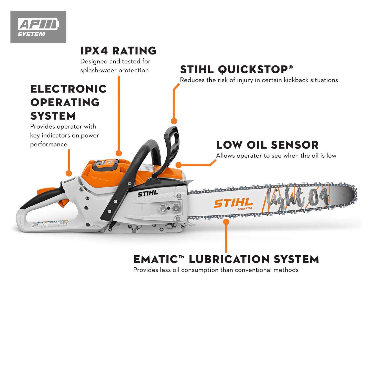 STIHL MSA 300 preset C O 20