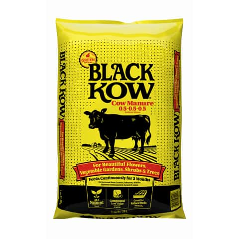 Black Kow Organic Cow Manure 1 cu ft - Ace Hardware