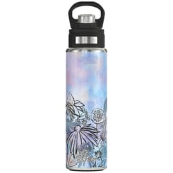 Tervis 24 oz Floral Lines Multicolored BPA Free Insulated Bottle