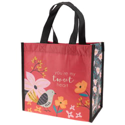 Karma 9 in. H X 6 in. W X 10 in. L Reusable Shopping Bag