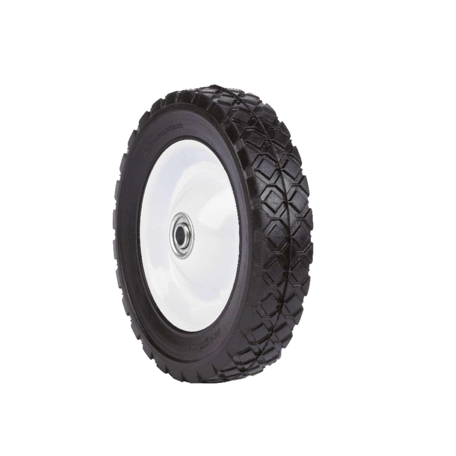 Arnold 1.75 in. W x 8 in. Dia. Steel Lawn Mower Replacement Wheel 60 lb