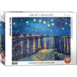 Eurographics The Starry Night Over The Rhone Jigsaw Puzzle Multicolored 1000 pc