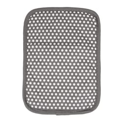 Ritz Royale Gray Cotton/Silicone Pot Holder