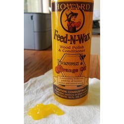 Howard Feed-N-Wax Orange Scent Wood Protector 8 oz Gel