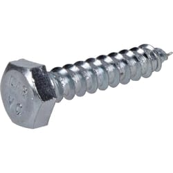 Hillman 1/4 in. X 1-1/4 in. L Hex Zinc-Plated Steel Lag Screw 100 pk