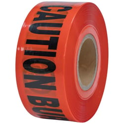 Klein Tools 1000 ft. L X 3 in. W Polyethylene Caution Buried Electric Line Barricade Tape Red