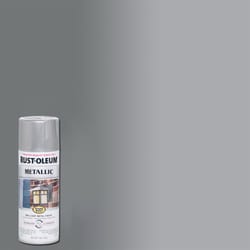 Rust-Oleum Stops Rust Metallic Silver Metallic Spray Paint 11 oz