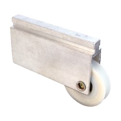 Prime-Line 1-1/2 in. D X 1/3 in. L Plastic/Steel Mirror Door Bottom Roller 1 pk