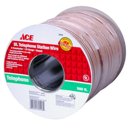 Ace 500 ft. L Ivory Telephone Station Wire