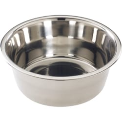Spot Silver Bowl Stainless Steel 2 qt Pet Bowl For Dogs