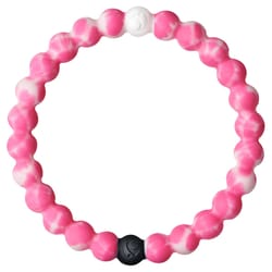 Lokai Unisex Aloha Round Pink Bracelet Water Resistant Size 7