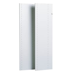 Easy Track 48 in. H X 14 in. D White Wood Vertical Closet Panel