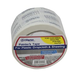 Blue Dolphin 2.36 in. W X 90 ft. L White High Strength Painter's Tape 1 pk