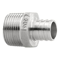 Boshart Industries 3/4 in. PEX X 3/4 in. D MPT Stainless Steel Adapter