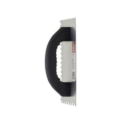 Hyde 4-1/4 in. W X 9-1/4 in. L Steel Square Notched Spreader