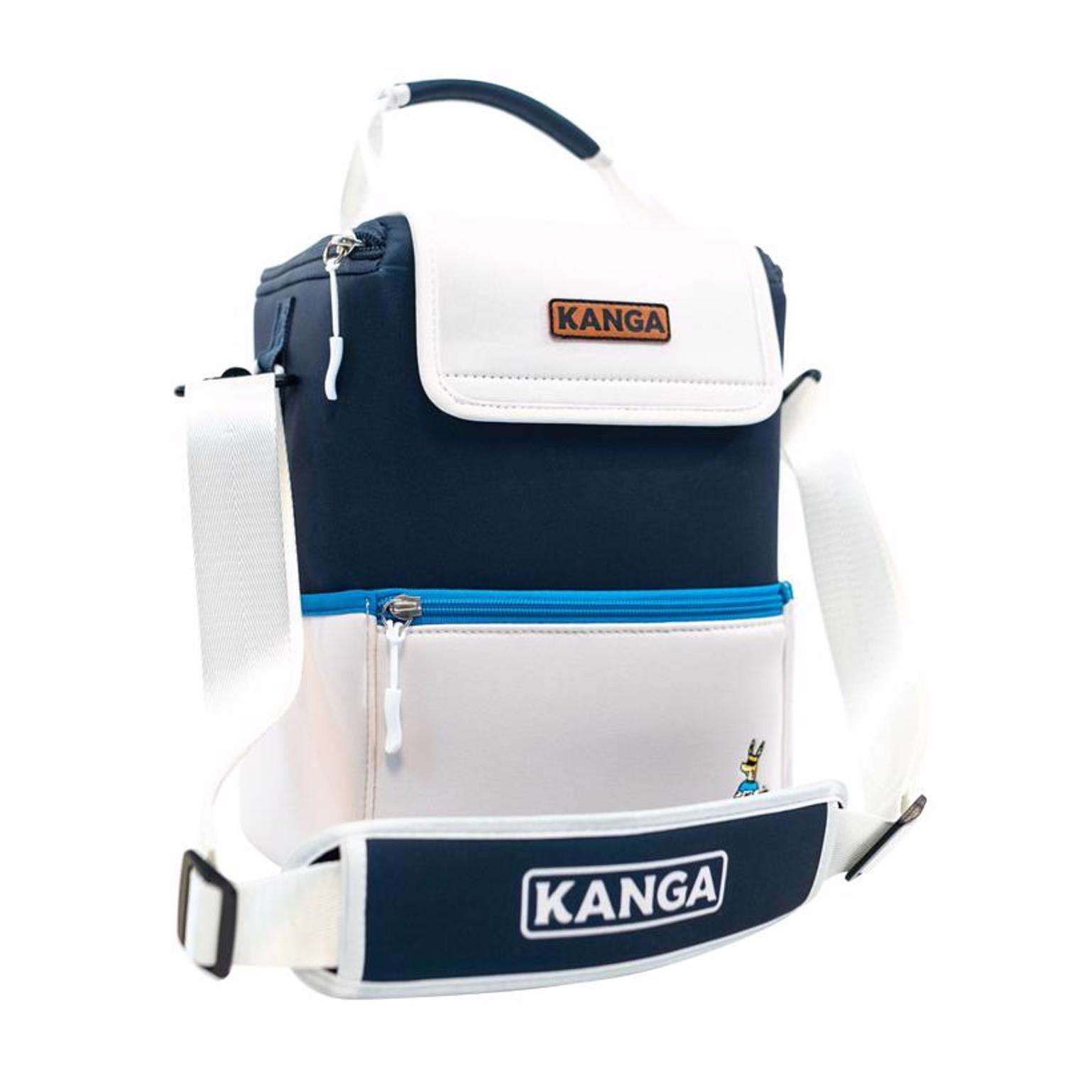 Kanga Pouch Blue/White 12 cans Soft Sided Cooler Ace Hardware