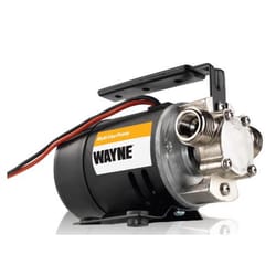 Wayne 1/8 HP 350 gph Chrome Plated Bronze Switchless Switch Bottom DC Transfer Pump