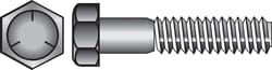 HILLMAN 3/8 in. D X 2-1/4 in. L Heat Treated Zinc Steel Hex Head Cap Screw 50 pk