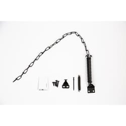 Larson 24.5 in. L Zinc-Plated Black Steel Storm Door Wind Chain 9 pc