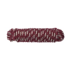 Koch 1/2 in. D X 100 ft. L Red/White Diamond Braided Polyblend Rope