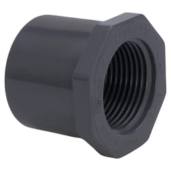 Charlotte Pipe Schedule 80 1-1/4 in. Spigot X 1 in. D FPT PVC Reducing Bushing 1 pk