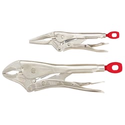 Milwaukee Torque Lock 2 pc Forged Alloy Steel Pliers Set 10 and 6 in. L
