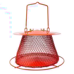 Backyard Essentials Songbird 1 lb Mesh Clinging and Perching Hanging Bird Feeder