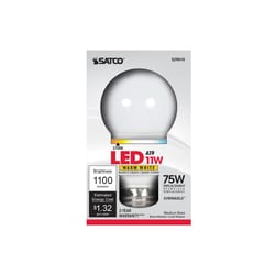 Satco A19 E26 (Medium) LED Bulb Warm White 75 W 1 pk