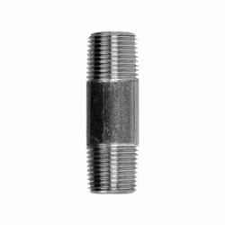 STZ Industries 1/4 in. MIP each X 1/4 in. D MIP Black Steel 2-1/2 in. L Nipple