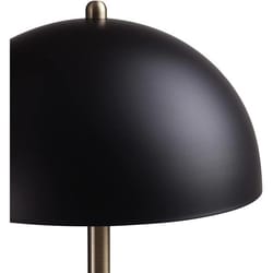 Globe Electric Luna 15 in. Matte Black Desk Lamp