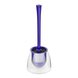 Wenko Fiesta Toilet Brush Holder Blue