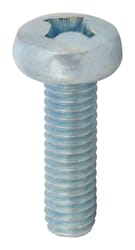 HILLMAN M6-1 X 20 mm L Phillips Pan Head Zinc-Plated Steel Metric Machine Screws 50 pk